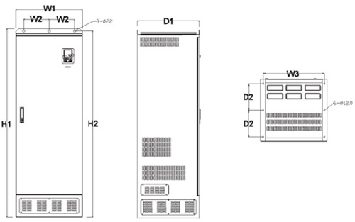 Преобразователь частоты INVT 4/5,5 кВт GD200-004G/5R5P-4