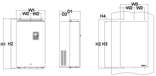 Преобразователь частоты INVT 4/5,5 кВт GD200-004G/5R5P-4